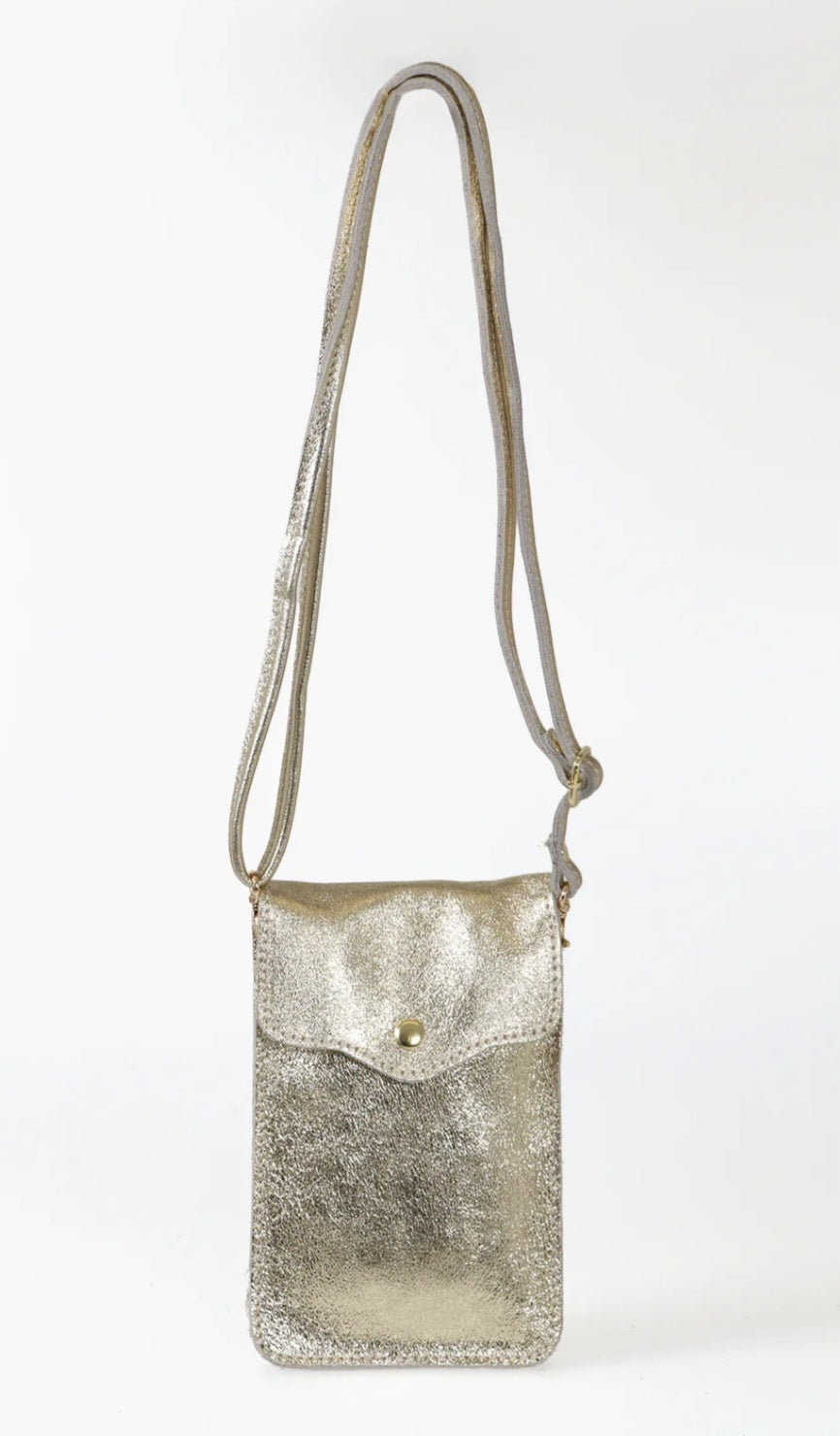 Gold Scallop Detailled Bag