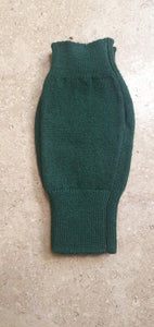 Forest  Green Fingerless Gloves