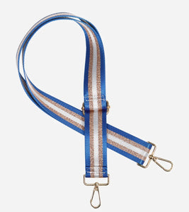 Blue & rose gold strap